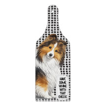 Sheltie -Sable charcuterie board