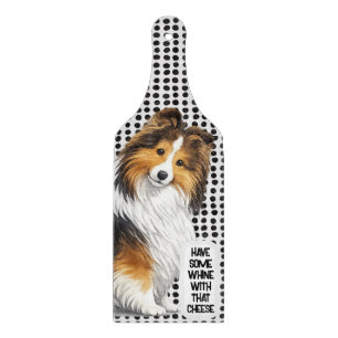 Sheltie -Sable charcuterie board