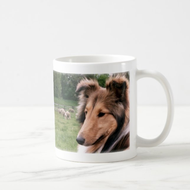 Sheltie & Sheep Mug (Right)