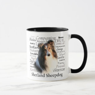 Sheltie Traits Mug