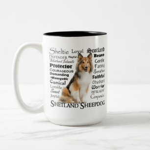 Sheltie Traits Mug