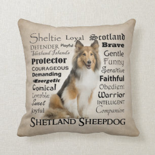 Sheltie Traits Pillow