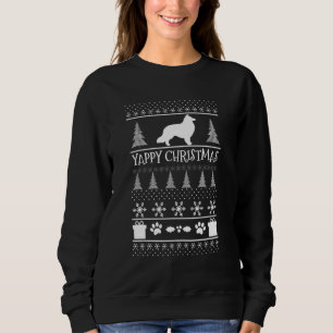 Sheltie Ugly Christmas Sweater Yappy Christmas She