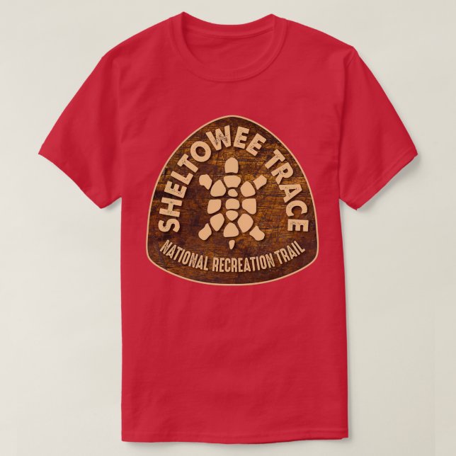 Sheltowee Trace National Recreation Trail Kentucky T-Shirt (Design Front)