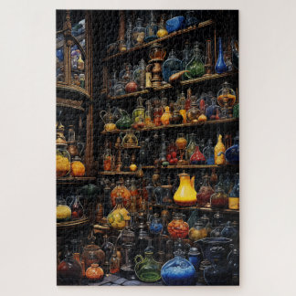 Shelves of Potion Bottles Jigsaw Puzzle