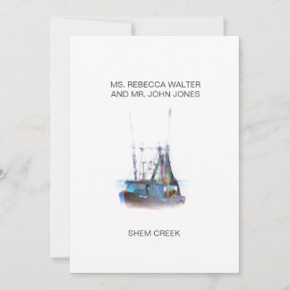 Shem Creek - Charleston Holiday Card