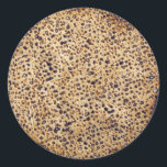 Shemura Matzah Classic Round Sticker<br><div class="desc">The Yehudis L Store has created hundreds of Jewish products and is constantly expanding.  Tell your friends and send them our link:  http://www.zazzle.com/YehudisL*</div>