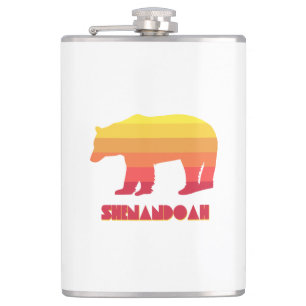 Shenandoah Bear Hip Flask