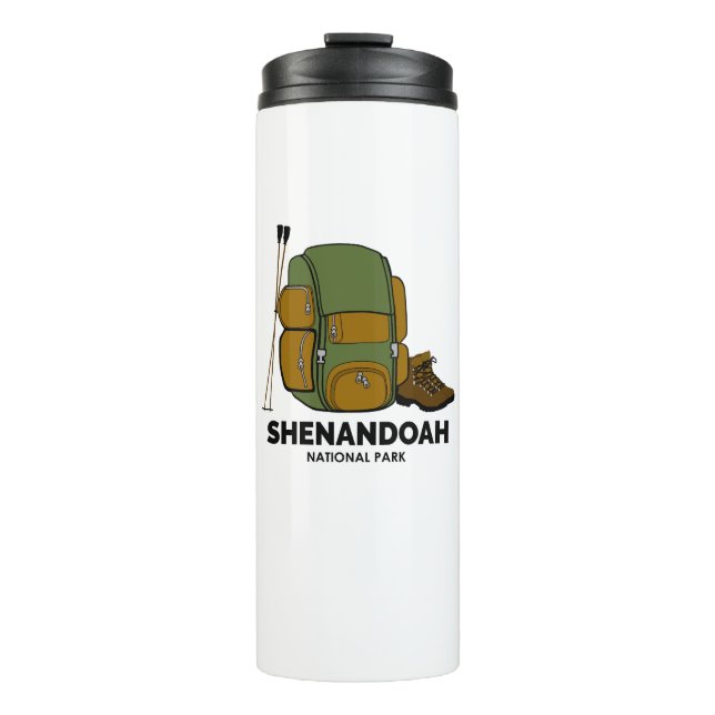 Shenandoah National Park Backpack Thermal Tumbler (Front)