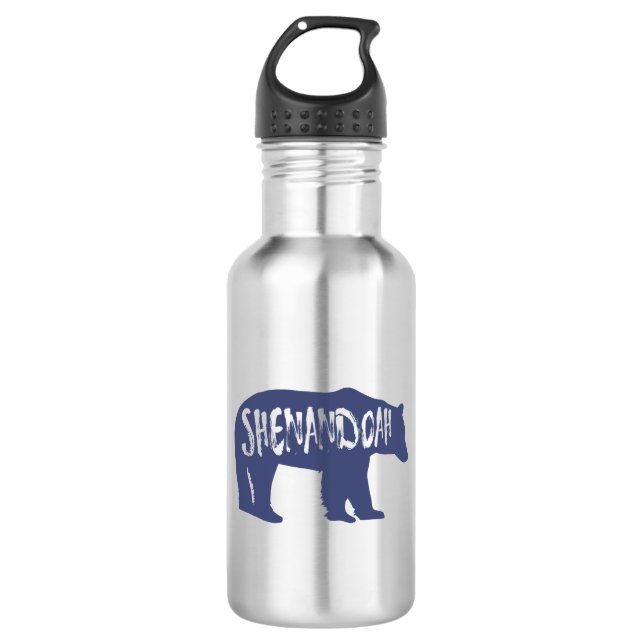 Shenandoah National Park Bear 532 Ml Water Bottle (Front)
