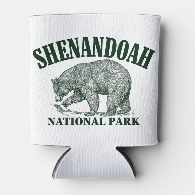 Shenandoah National Park Can Cooler (Front)