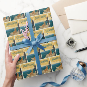 Shenandoah National Park   Deer Wrapping Paper