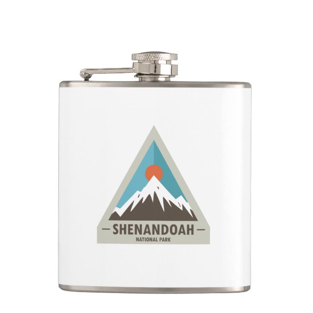 Shenandoah National Park Hip Flask (Front)