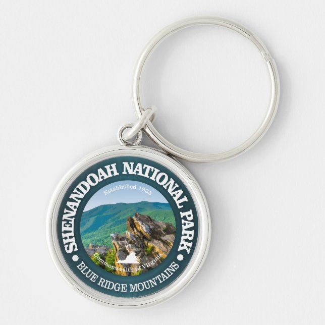 Shenandoah National Park Key Ring (Front)