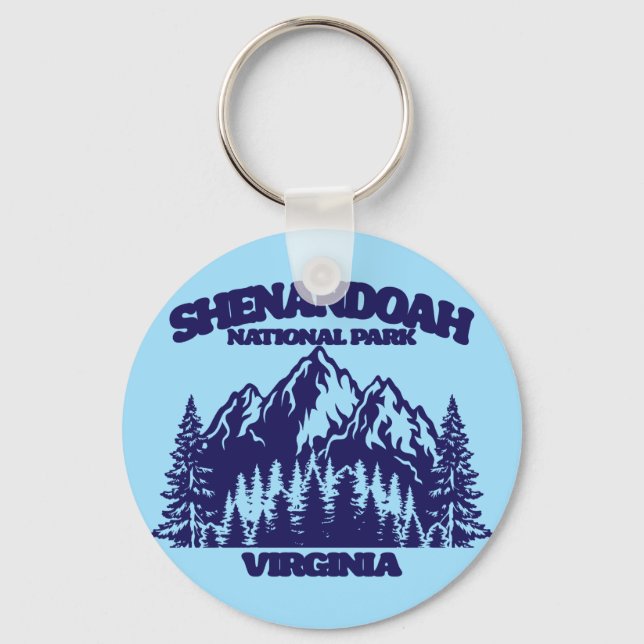 Shenandoah National Park Key Ring (Front)
