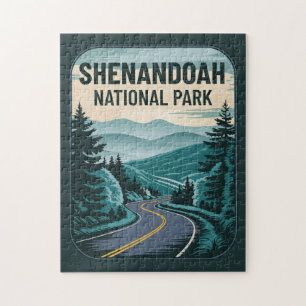 Shenandoah National Park Landscape Jigsaw Puzzle