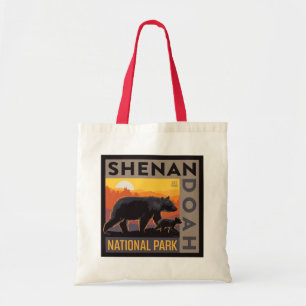 Shenandoah National Park   Mama Bear & Cubs Tote Bag