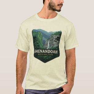 Shenandoah National Park Nature Illustration T-Shirt