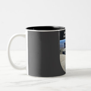 Shenandoah National Park Old Rag Hiking Trail Two-Tone Coffee Mug