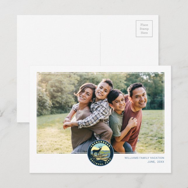 Shenandoah National Park Postcard (Front/Back)