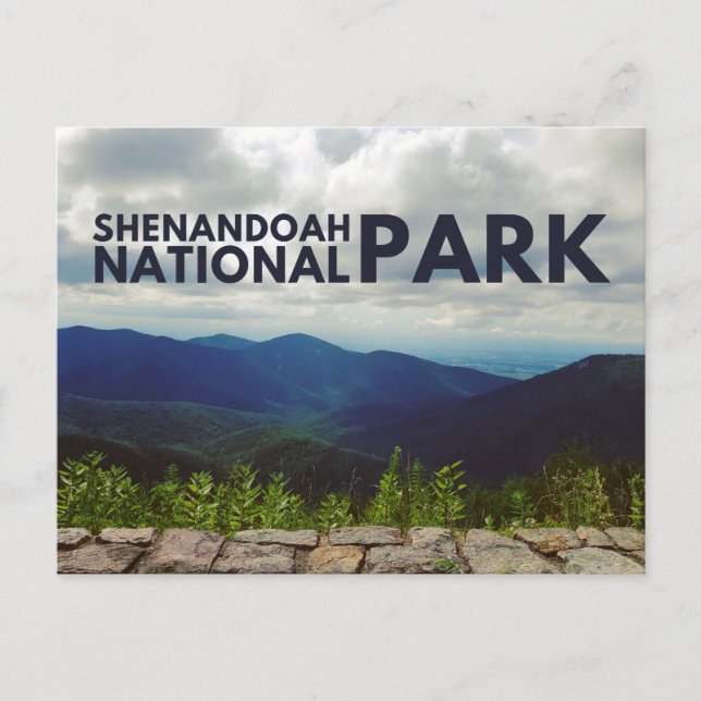Shenandoah National Park Postcard (Front)