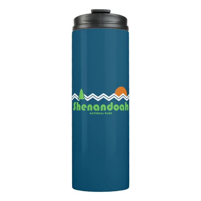 Shenandoah National Park Retro Thermal Tumbler (Front)