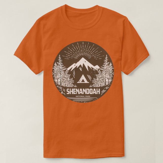 Shenandoah National Park T-Shirt (Design Front)