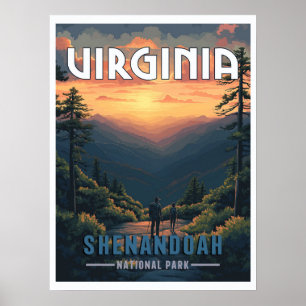 Shenandoah National Park, Virginia  Poster