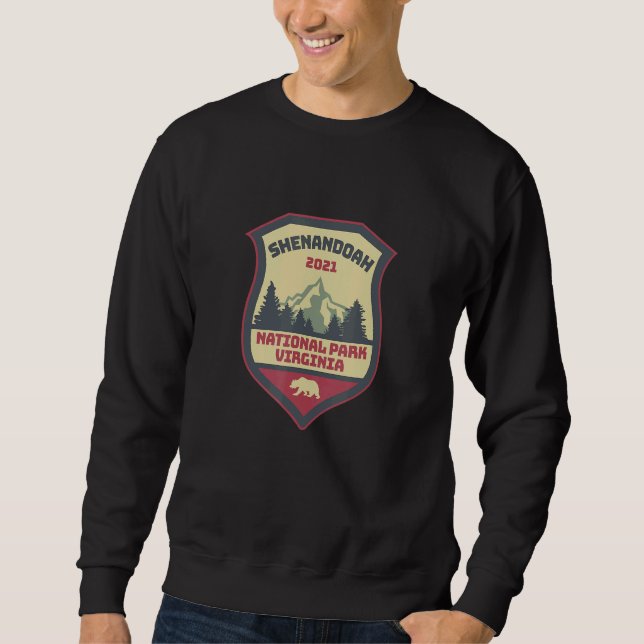 Shenandoah National Park Virginia Souvenir Sweatshirt (Front)