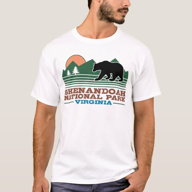 Shenandoah National Park Virginia T-Shirt (Front)