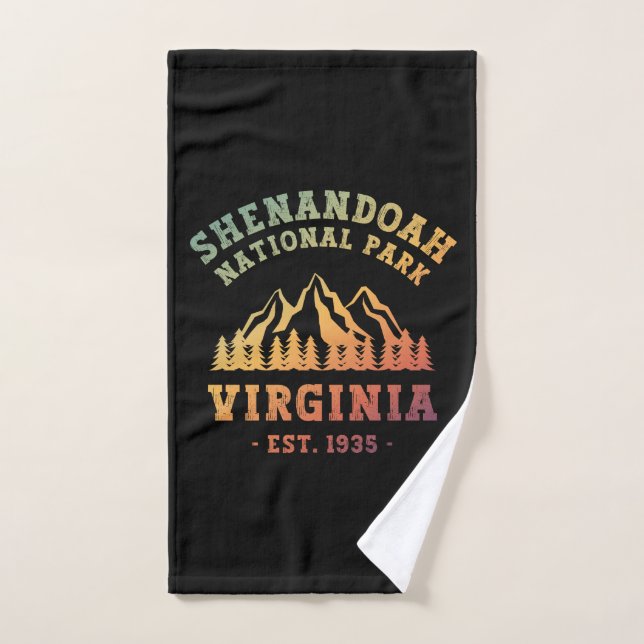 Shenandoah National Park Virginia USA Hand Towel (Hand Towel)
