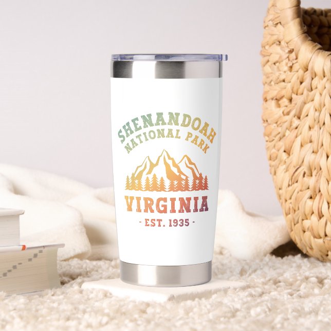 Shenandoah National Park Virginia USA Insulated Tumbler (Living Room)
