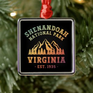 Shenandoah National Park Virginia USA Metal Ornament