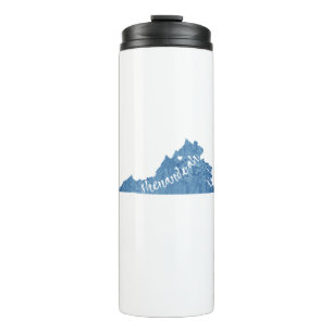 Shenandoah National Park Virginia Wood Grain Thermal Tumbler