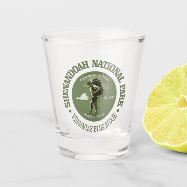 Shenandoah NP (O) Shot Glass (Front)
