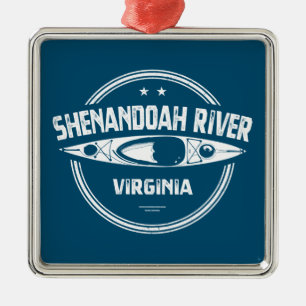 Shenandoah River, Virginia Metal Ornament