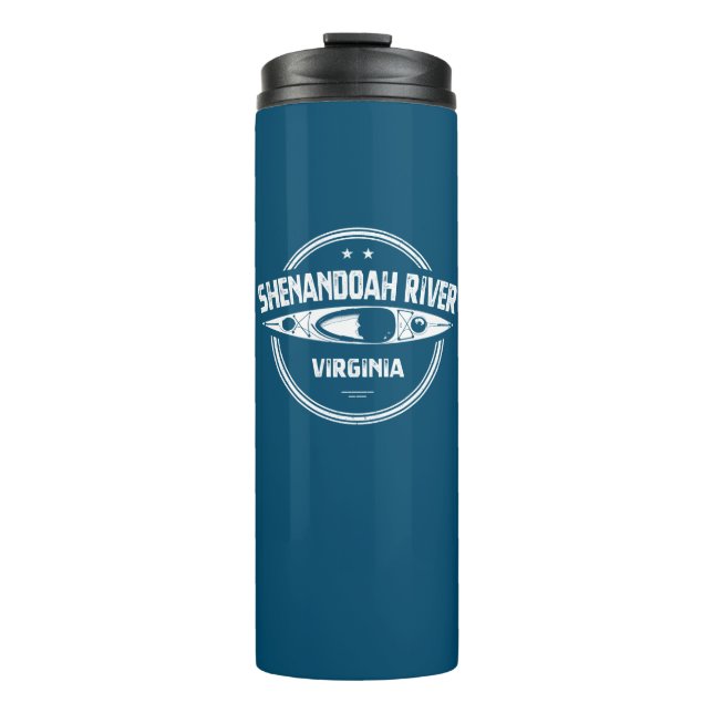 Shenandoah River, Virginia Thermal Tumbler (Front)