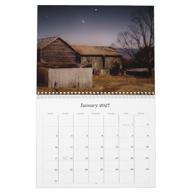 Shenandoah Serenade II - 2011 Calendar (Jan 2027)