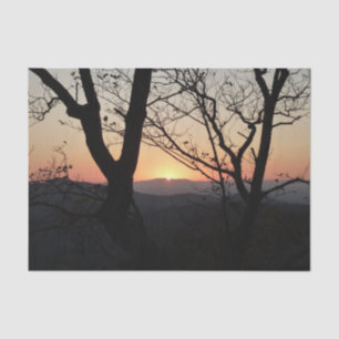 Shenandoah Sunset National Park Landscape Tissue Paper