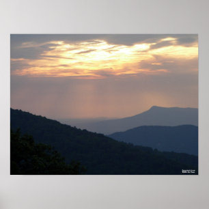 Shenandoah Sunset Poster
