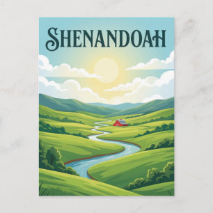 Shenandoah Valley Postcard