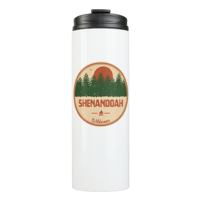 Shenandoah Wilderness Virginia Thermal Tumbler (Front)