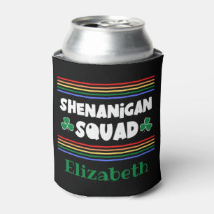 Shenanigan Squad - Custom St. Patrick's Day  Can Cooler