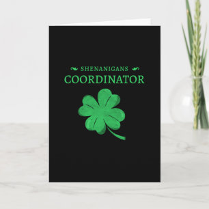 Shenanigans coordinator card