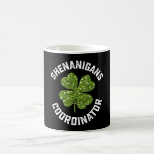 Shenanigans Coordinator Funny St Patrick's Day Coffee Mug