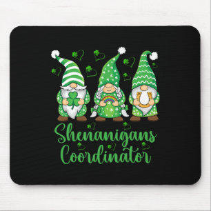 Shenanigans Coordinator Irish Gnomes - St Patricks Mouse Pad