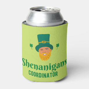 Shenanigans Coordinator St. Patrick's Day Can Cooler