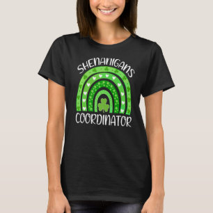 Shenanigans Coordinator Teacher Funny St Patricks T-Shirt