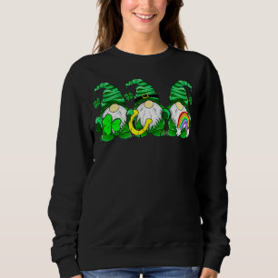 Shenanigans Gnomies St Patrick S Day Cute Gnome Sh Sweatshirt