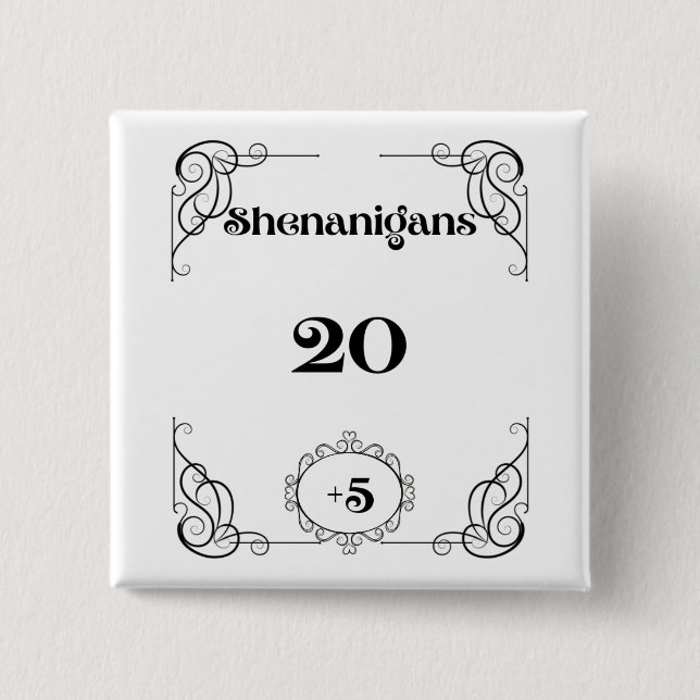 Shenanigans Pin (Front)
